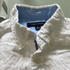 Tommy Hilfiger White Button-Up Shirt